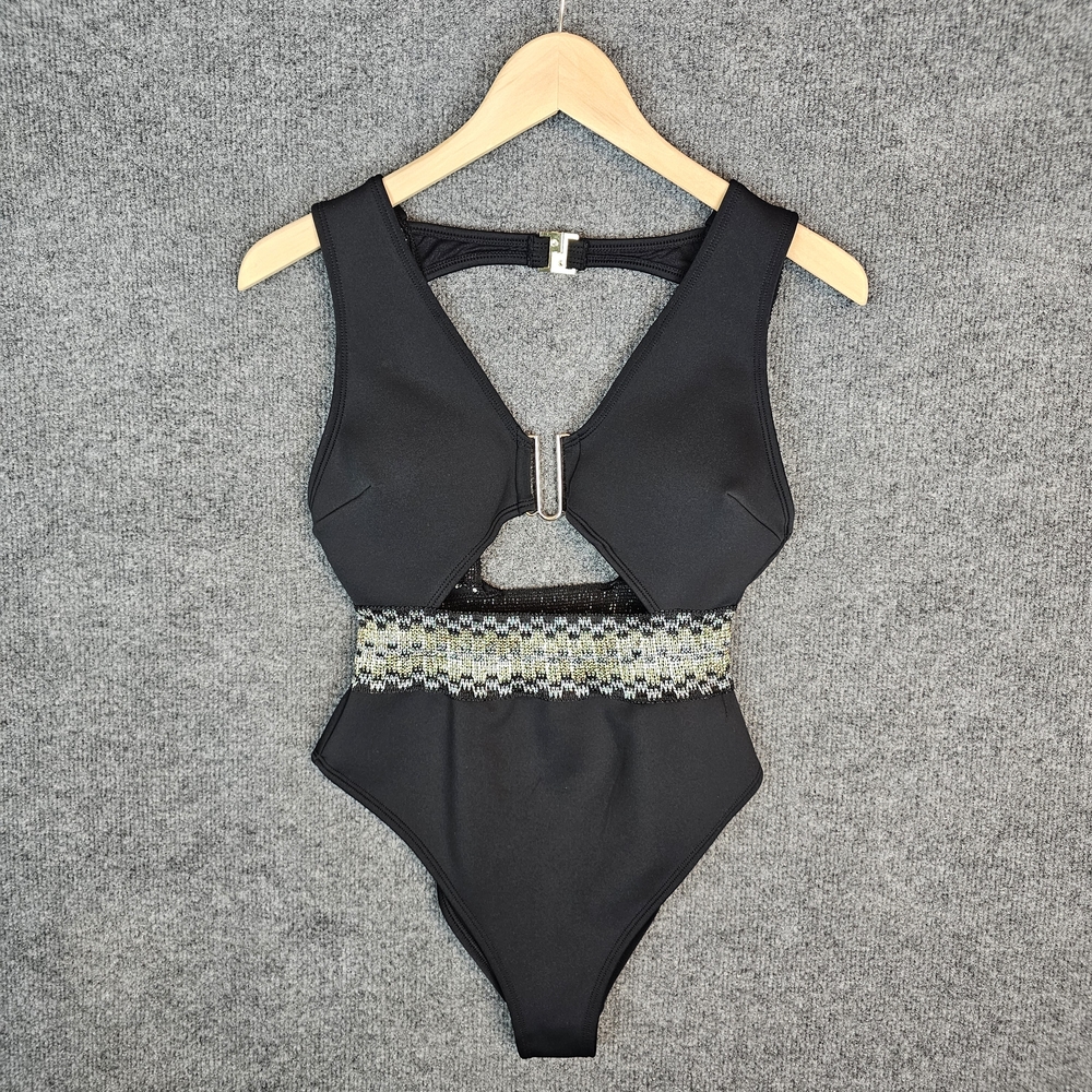 Sizzle in the‎ Sun! River Island U-Wire Plunge Swimsuit ✨️